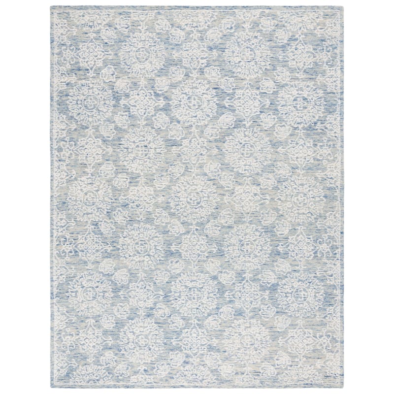 SAFAVIEH Handmade Ebony Muireall Modern Wool Rug
