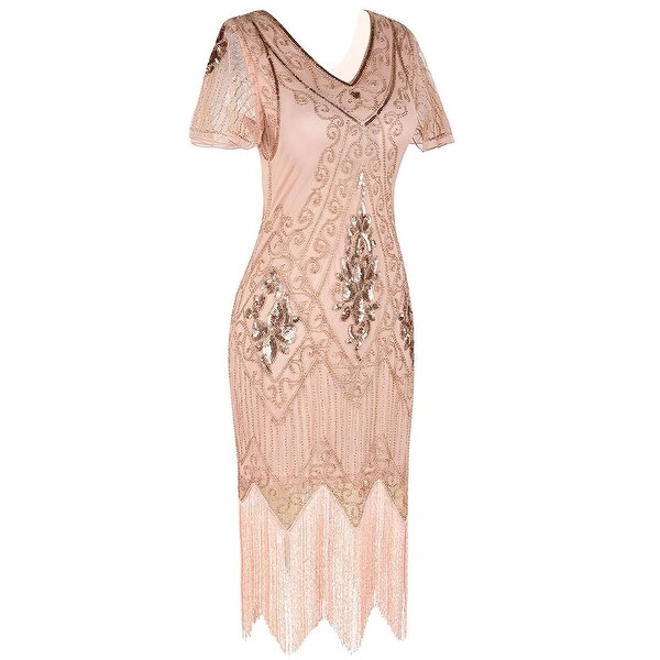 art deco cocktail dress