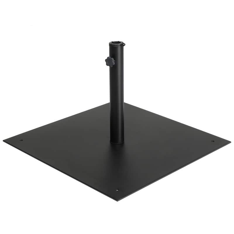 38.5lb Stainless Steel Square Umbrella Base Stand - 24.5"