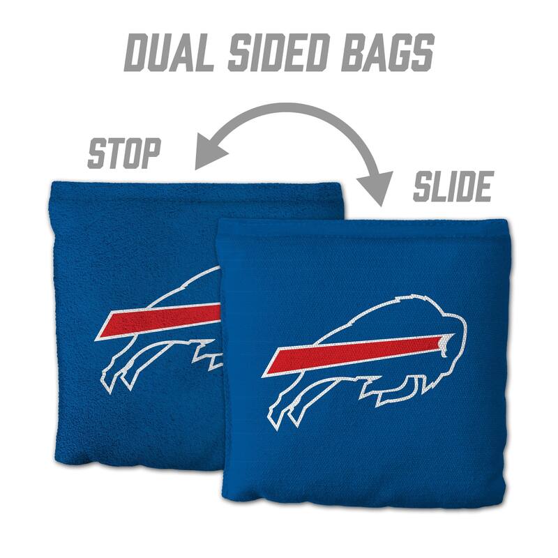 Buffalo Bills NFL Dual Sided Pro Stop & Slide Cornhole Bags