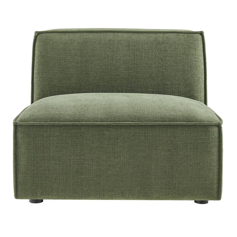 Restore Performance Fabric Upholstered Armless Modular Chair