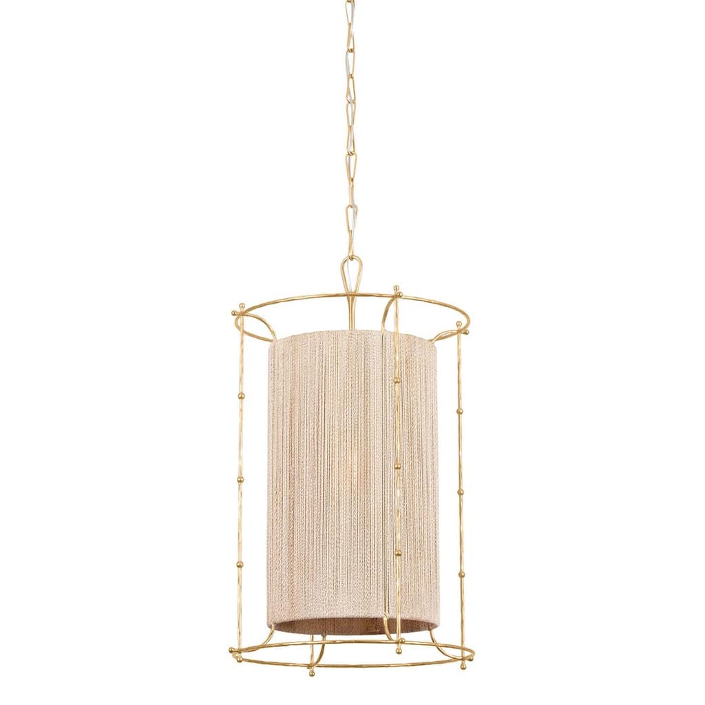 Hudson Valley Lighting 8020 Jones Point 20" Wide Pendant with Abaca