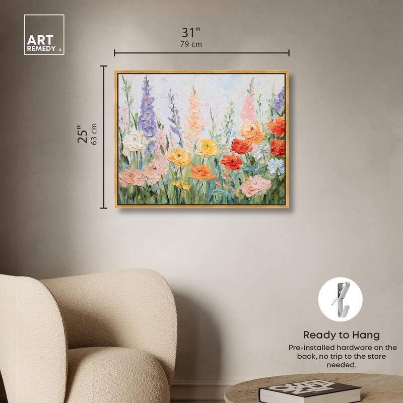Summer Abundance I Canvas by Art Remedy