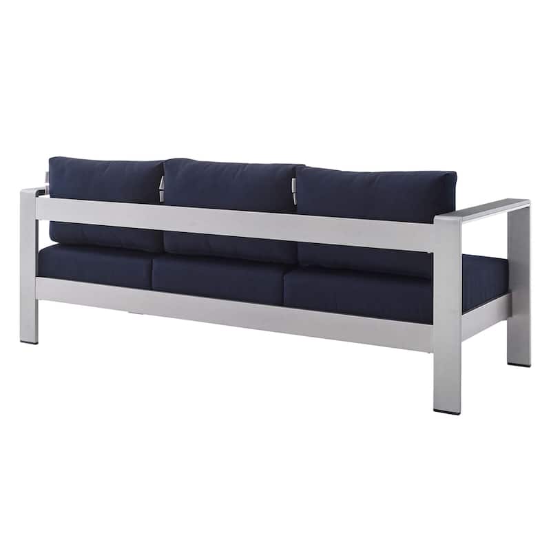 Shore Sunbrella Outdoor Patio Aluminum 4 Piece Set