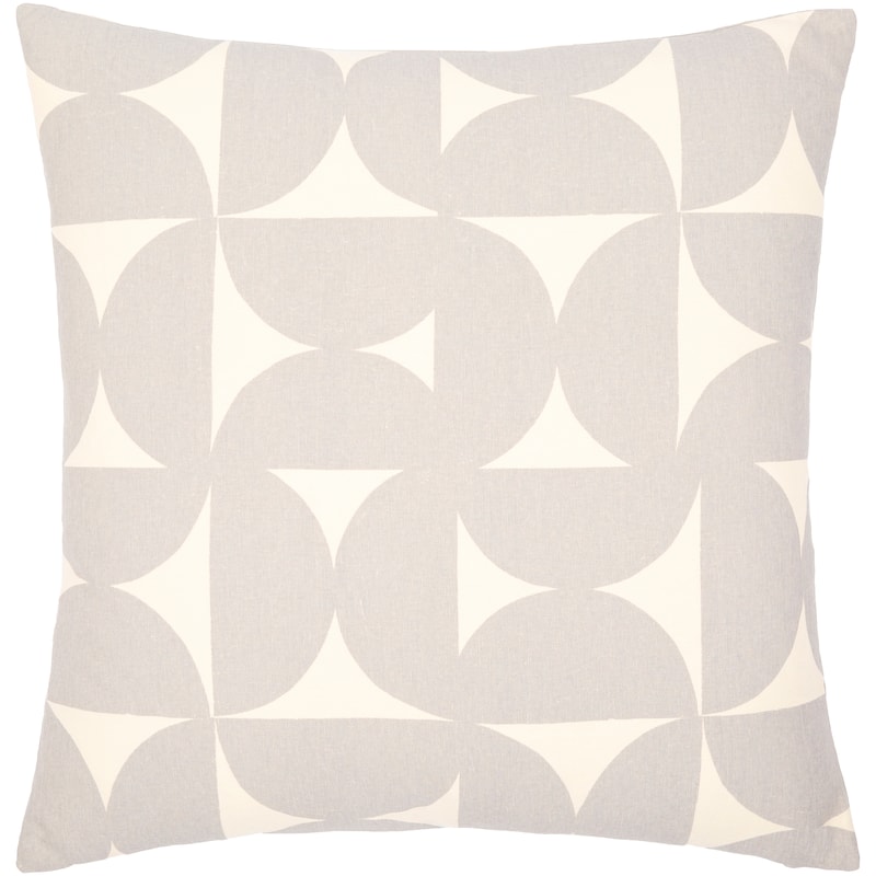 Livabliss Sanaya Half Circle Print Geometric Throw Pillow