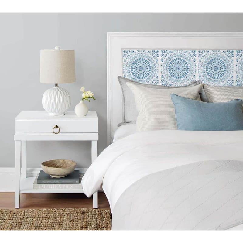 NextWall Mandala Bohemian Peel and Stick Removable Wallpaper - 20.5 in. W x 18 ft. L