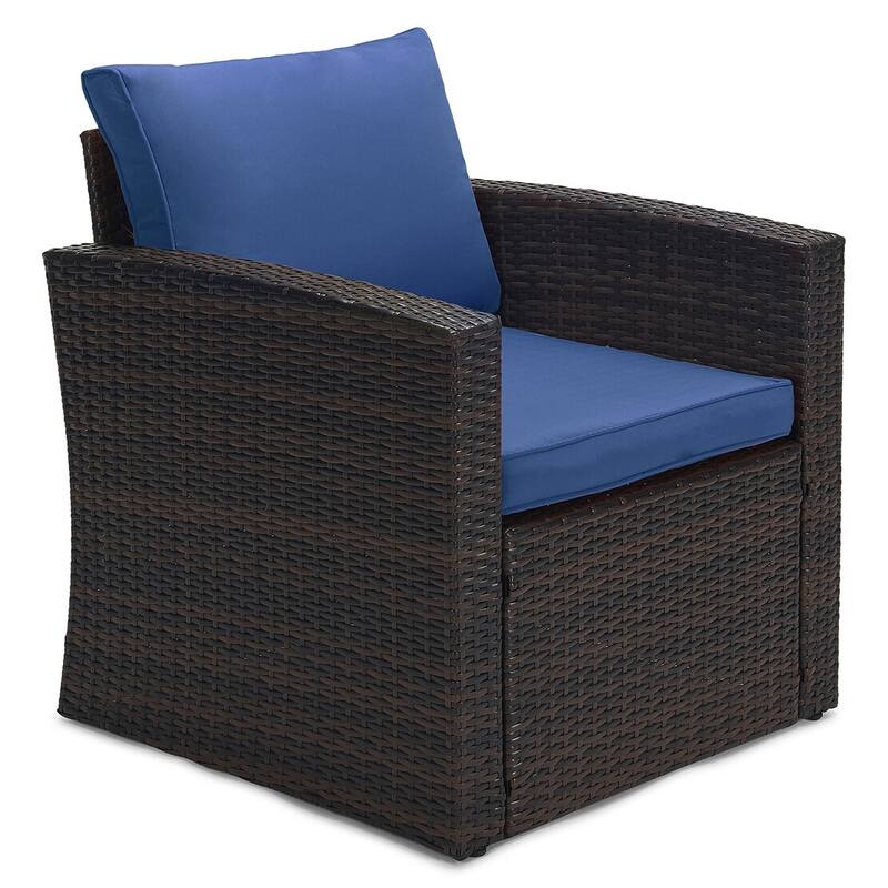 7 - Person Outdoor Seating Group with Cushions