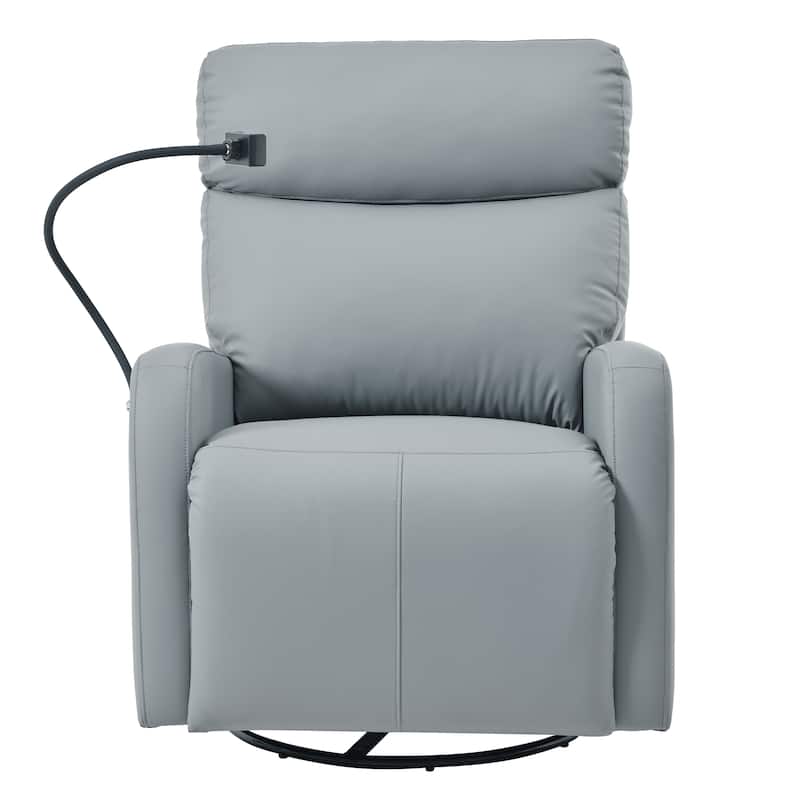 Swivel Rocker Recliner Chair,360 Degree Nursery Rocking Chair,Glider Chair,Modern Small Rocking Swivel Recliner Chair