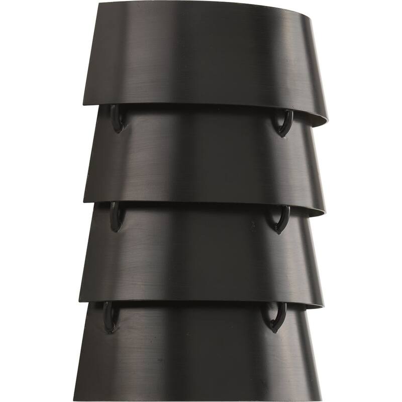 POINT DUME® Surfrider Collection Antique Bronze Wall Sconce - 9 in x 3.875 in x 11.125 in - 9 in x 3.875 in x 11.125 in