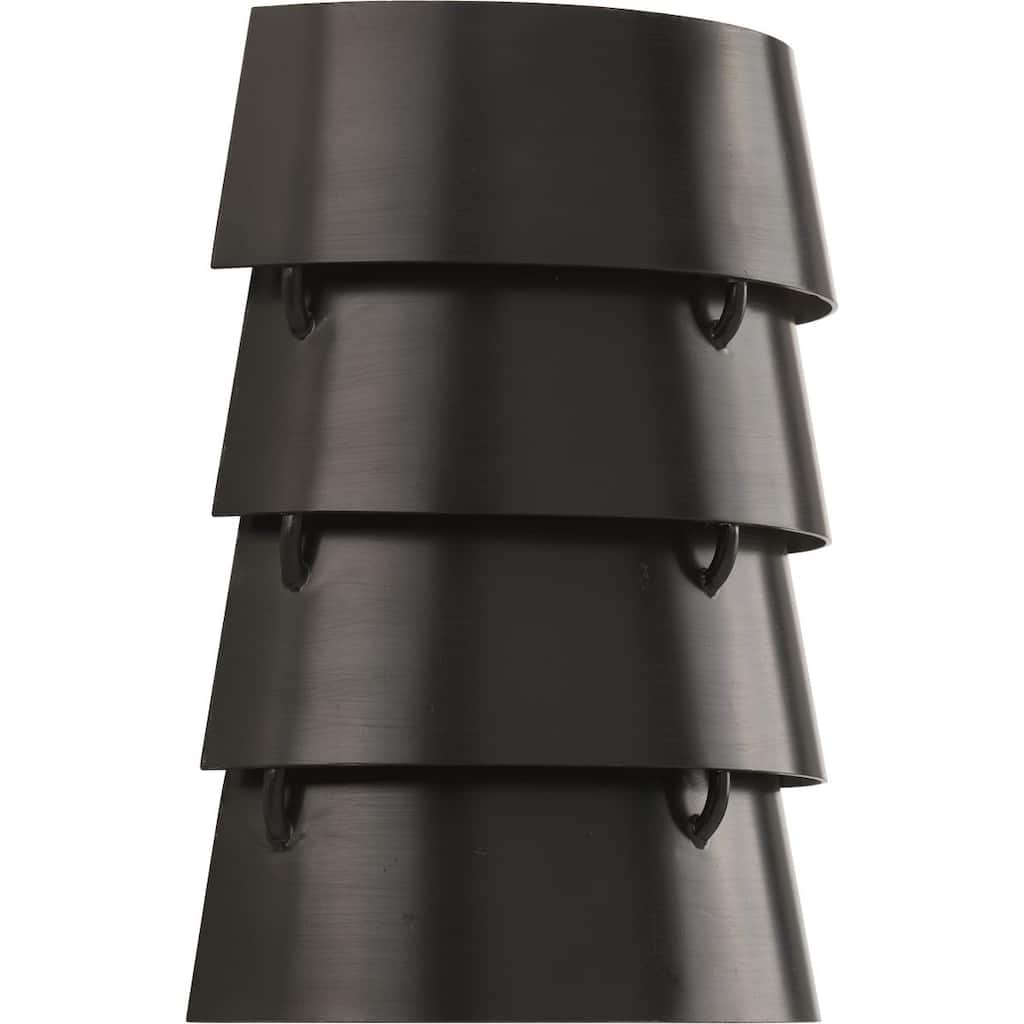 POINT DUME® Surfrider Collection Antique Bronze Wall Sconce - 9 in x 3.875 in x 11.125 in