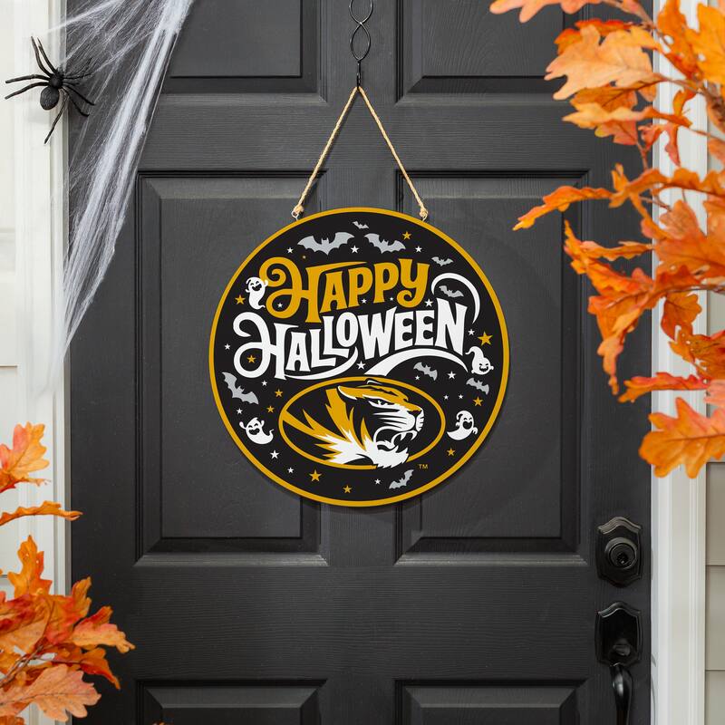 University of Missouri 18" x 18" Halloween Door Décor Wall Sign