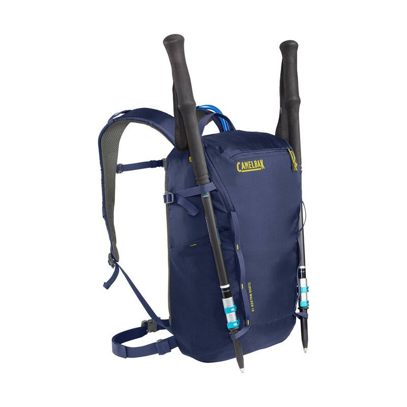 Cloud Walker 18L Hiking Comfortable Hydration Pack, 85 oz, Navy