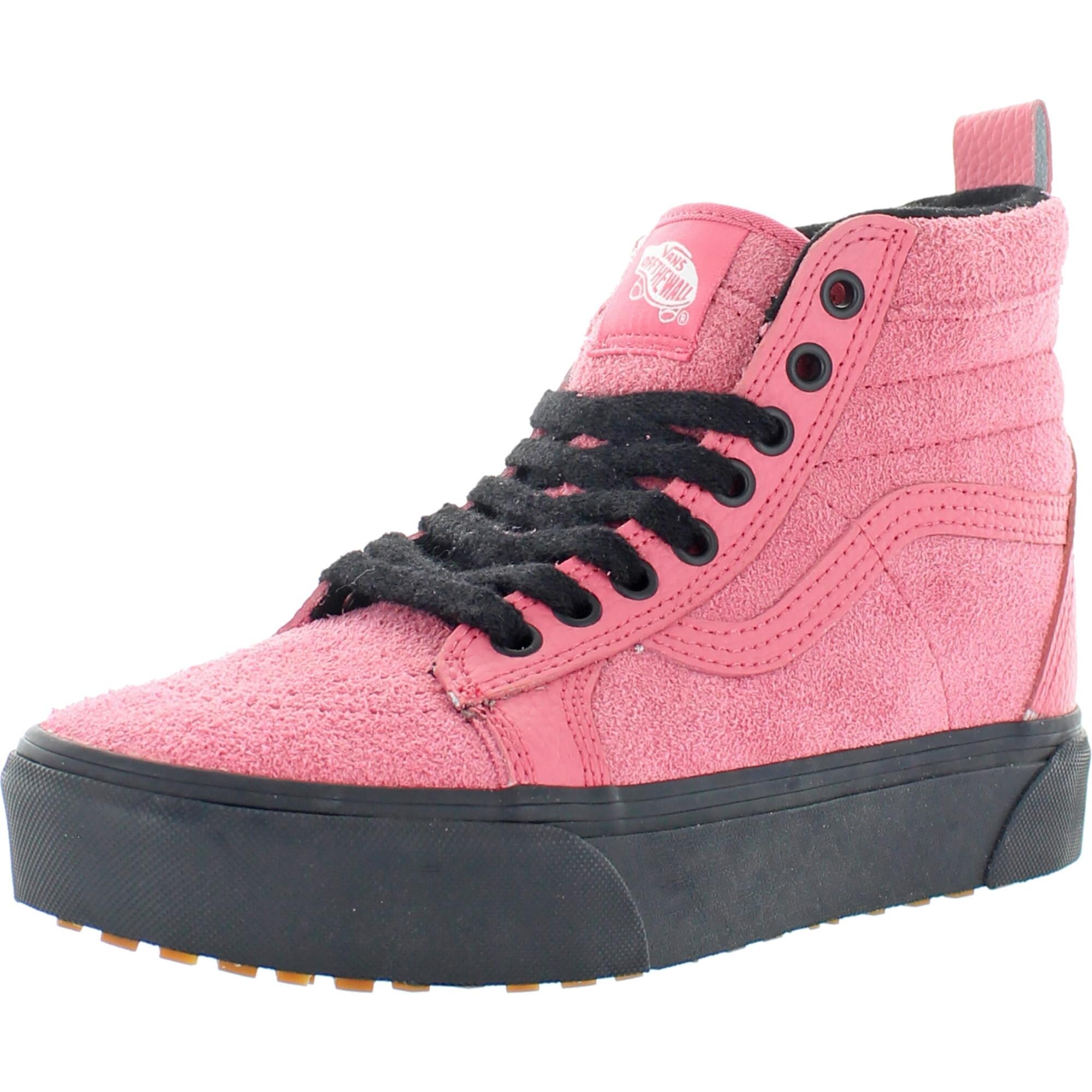red suede vans high tops