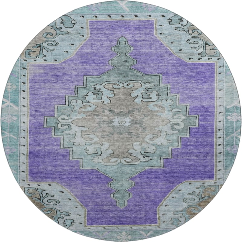 Premium Washable Super Soft Vintage Traditional Mayfield Rug