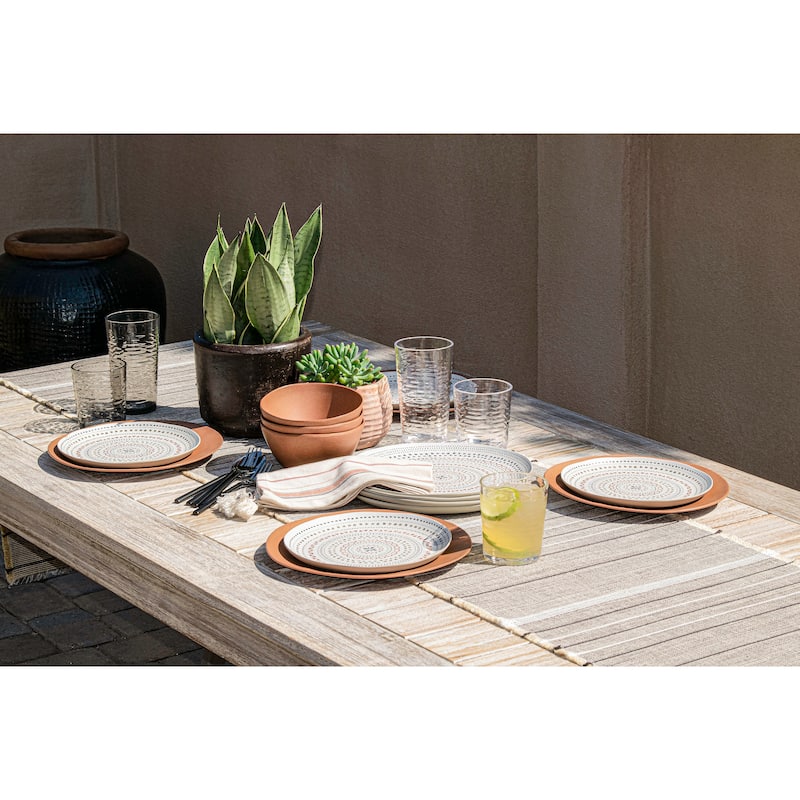 Abode Homewares Planta Dinner Plate - Matte Terracotta - 10.5" - Set of 6