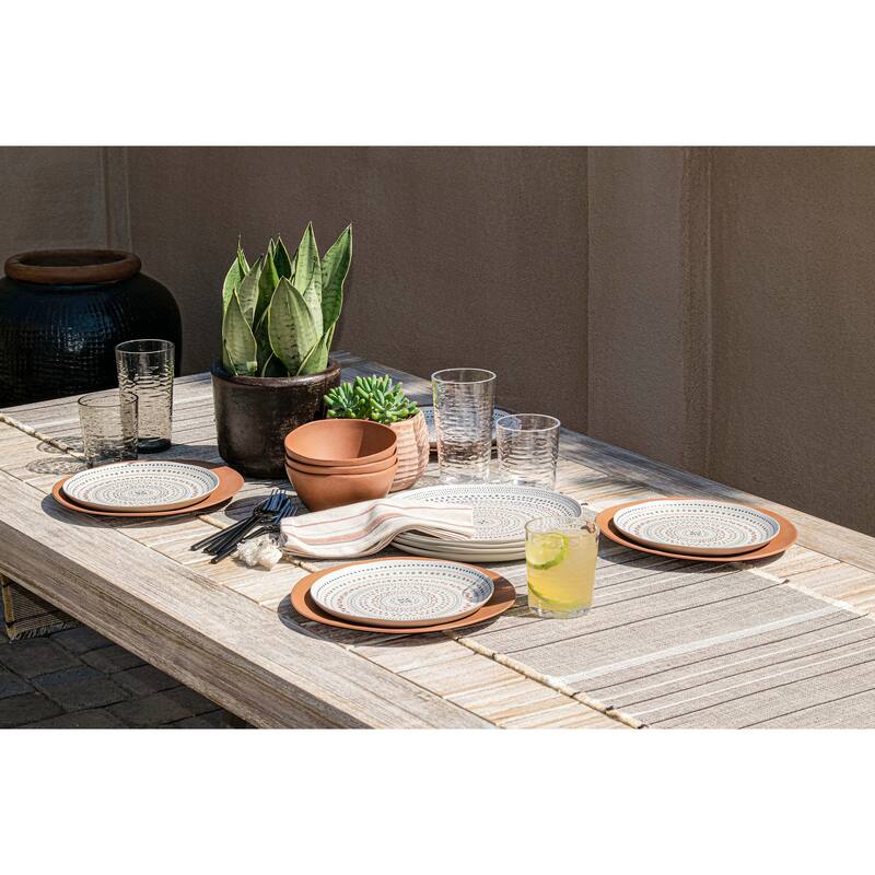 Abode Homewares Planta Salad Plate - Matte Terracotta - 8.5" - Set of 6