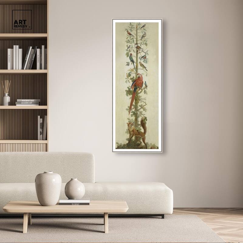 Fox and Papagayo Panoramic Canvas by Art Remedy