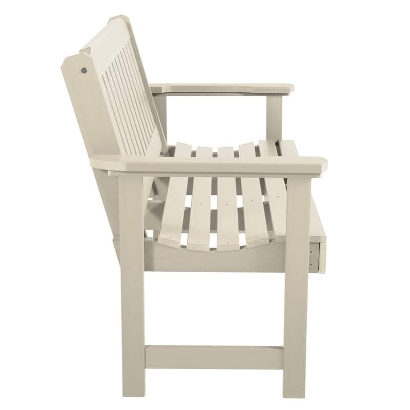 HIGHWOOD Lehigh 4-foot Eco-friendly Synthetic Wood Garden Bench