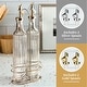 preview thumbnail 67 of 196, COOK WITH COLOR Glass Olive Oil Bottle Dispenser - 2 Pack- 17oz Oil and Vinegar Carafe Decanter
