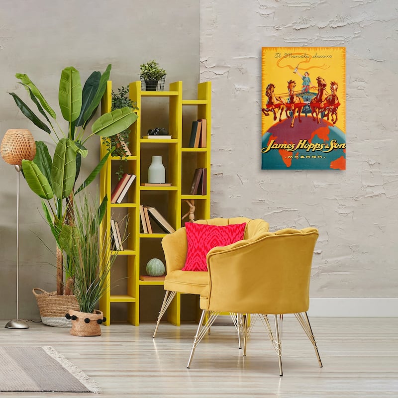 Stupell Great Bullfight Antique Advertisement Canvas Wall Art Design By Marcus Jules