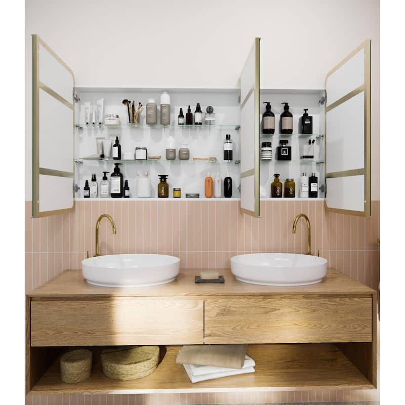 Stainless Steel Square Medicine Cabinet