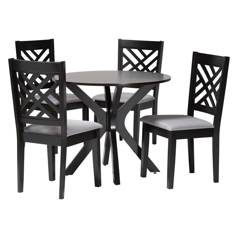Norah Modern and Contemporary 5-Piece Dining Set