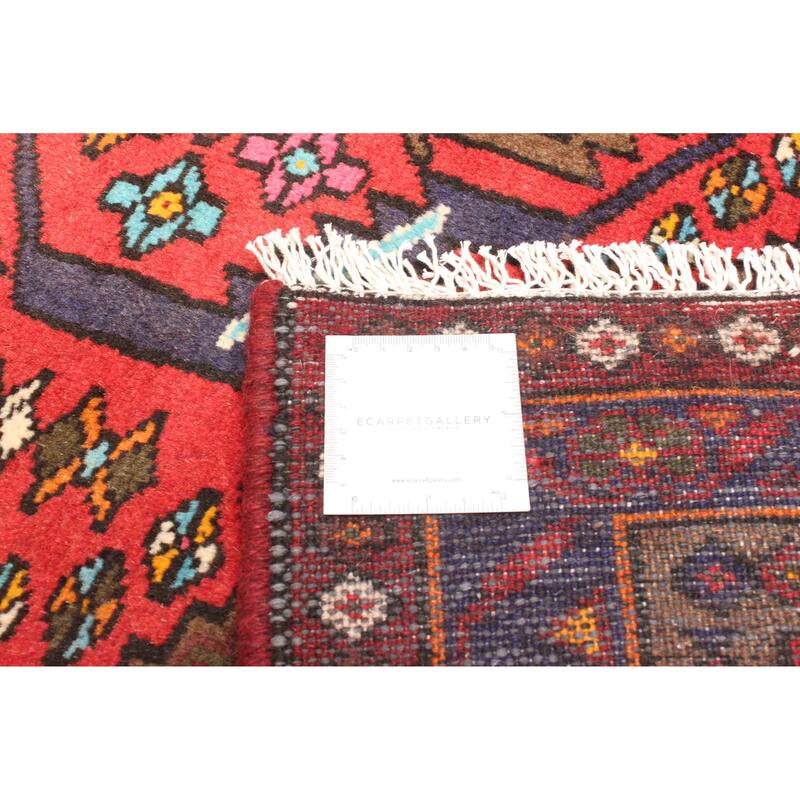 ECARPETGALLERY Hand-knotted Anadol Dark Navy Wool Rug - 4'2 x 6'3