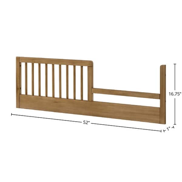 Newport Classic Crib Guard Rail, Natural Oak