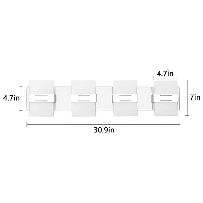 LED Vanity Light Bathroom Light Fixtures Dimmable Bathroom Vanity Lighting Fixtures