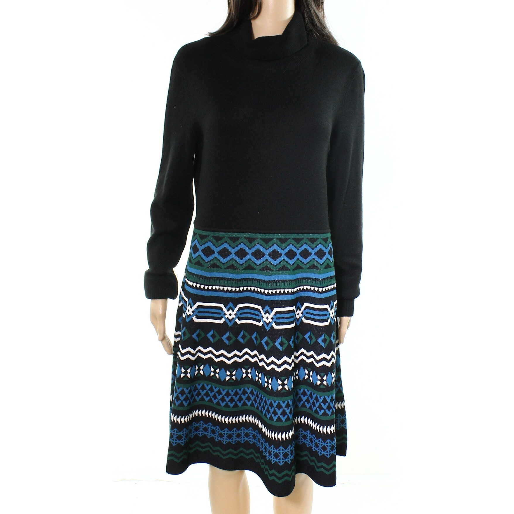 eliza j turtleneck sweater dress