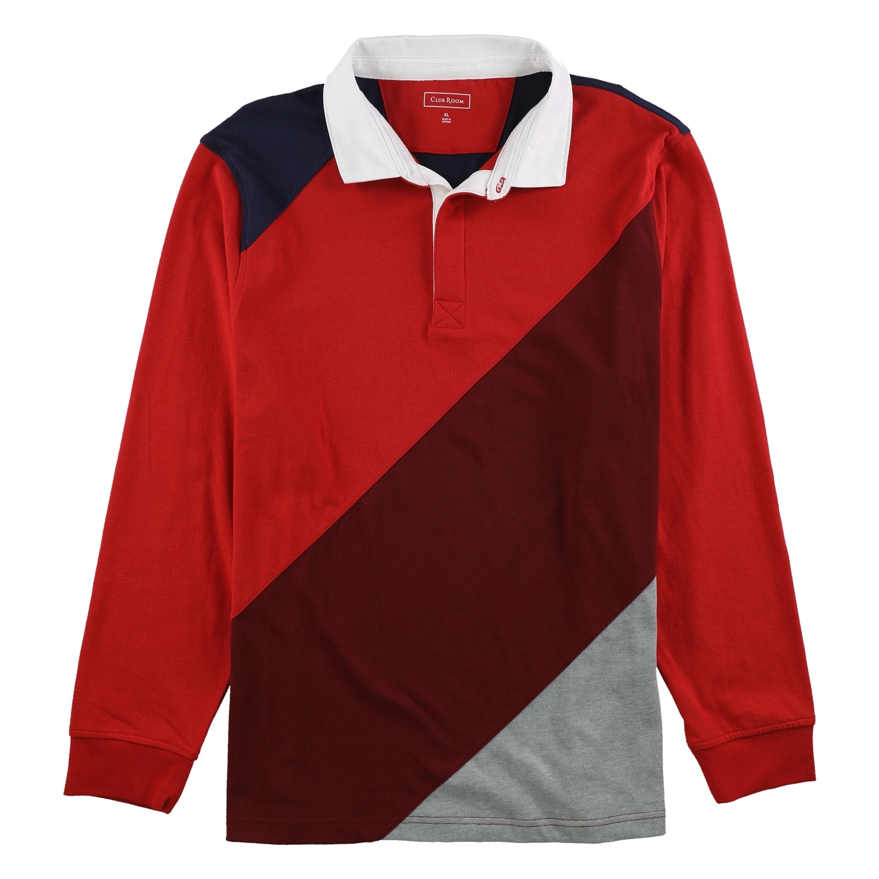 club room long sleeve polo shirts