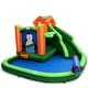 preview thumbnail 1 of 11, Inflatable Slide Bouncer and Water Park Bounce House Without Blower - 146'' x 118'' x 75''(L x W x H) Kids