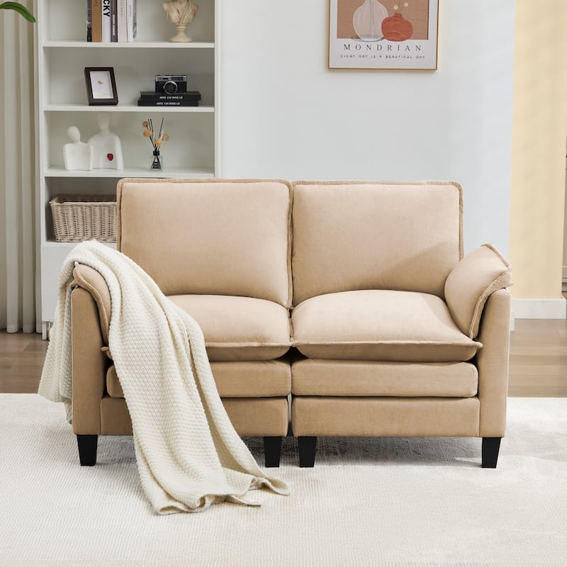 Luxury 2-Seat Sofa – Cloud-Like Comfort, Sturdy Design – For Living Rooms & Offices