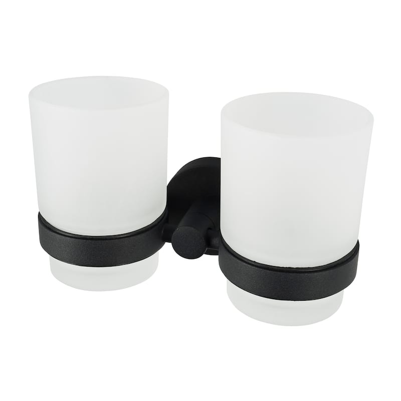 Kosmos Double Cup Holder Black