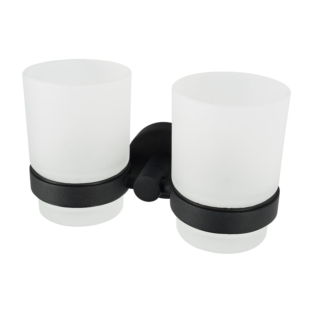 Kosmos Double Cup Holder Black