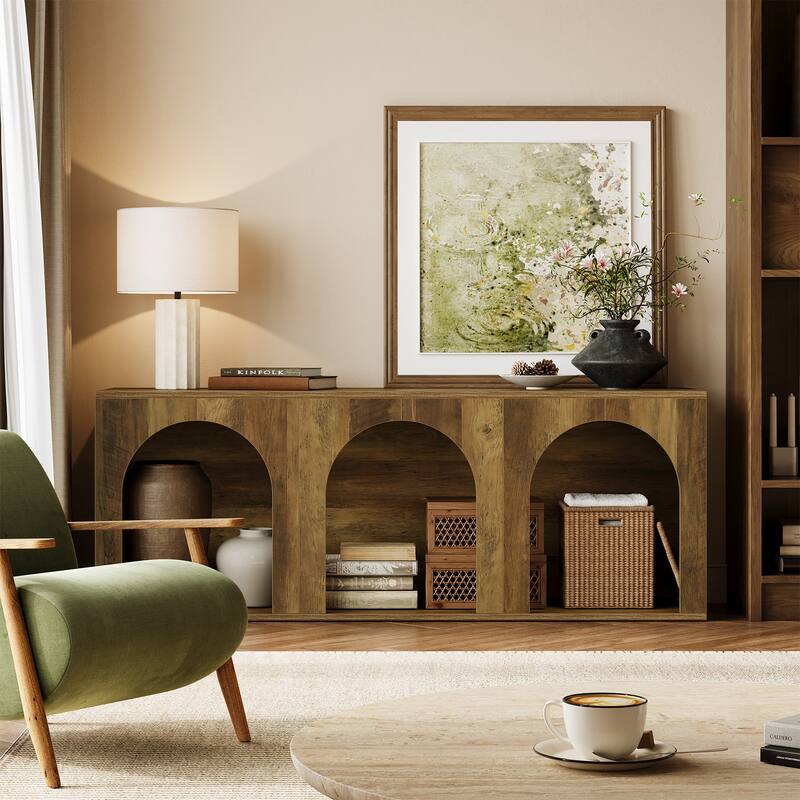 TV Stand For Tvs Up To 75",Entryway storage table - n/a