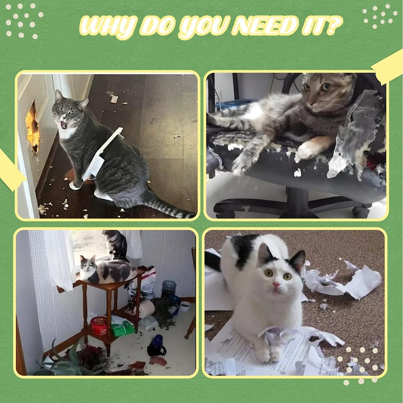 Wide Christmas Cat Tree Tower for Indoor Cats, Wood Cat Tree With Large Condo Wood ladder - Red