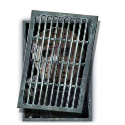 Friday The 13Th Jason Floor Grate Halloween Wall Decor 14" Gray Beige