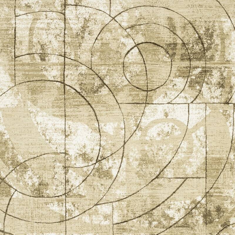 HomeRootsGeometric Modern Rectangle Area Rug