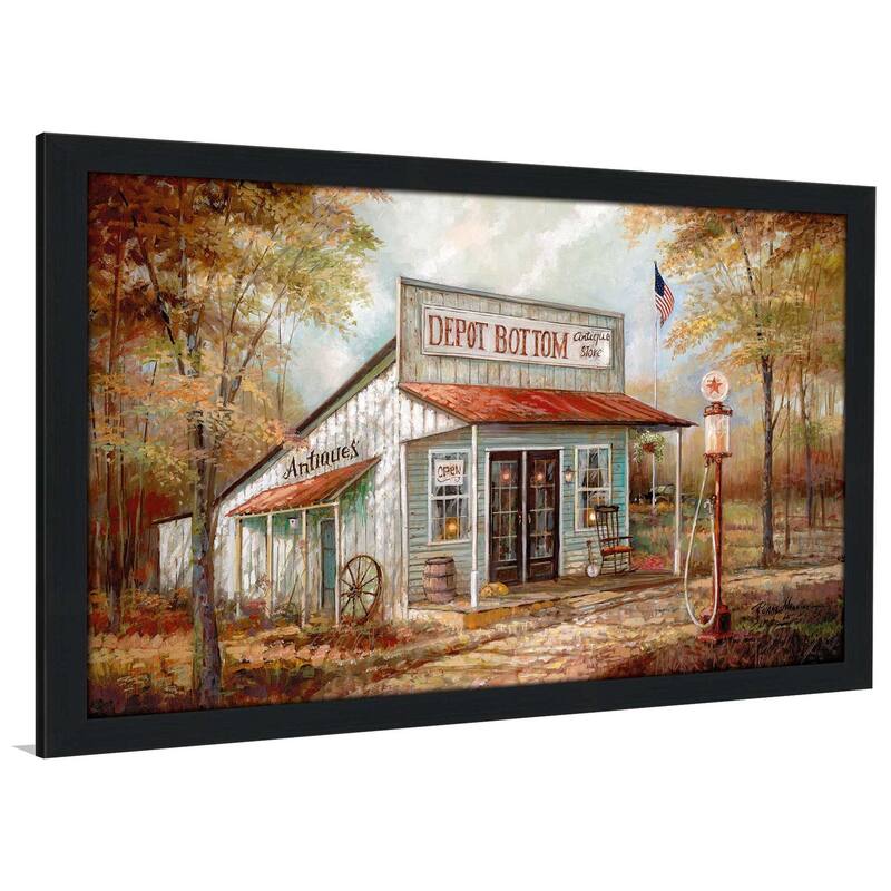 "Depot Bottom" by Ruane Manning Print on Acrylic