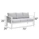 preview thumbnail 24 of 22, Royalcraft Aluminum Outdoor Sofa