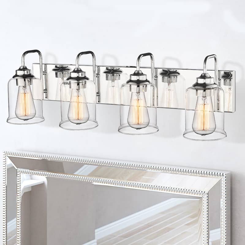3/4/5/6-Light Modern Vanity Lights Over Mirror for Bathroom