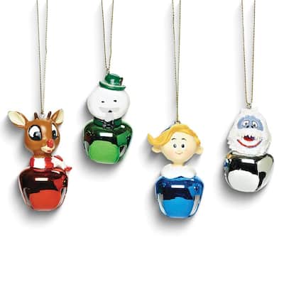 4-Piece Rudolph and Friends Jingle Buddy Ornaments