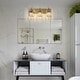 preview thumbnail 87 of 115, Mid-Century Modern Dimmable Bathroom Vanity Light Crystal Glass Wall Sconce