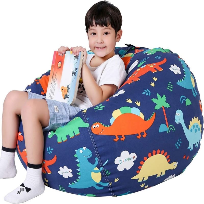 Dinosaur Bean Bag Chair Cover(No Beans) Large