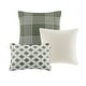 preview thumbnail 27 of 58, Madison Park Signature Essence Oversized Cotton Clipped Jacquard Comforter Set with Euro Shams and Throw Pillows