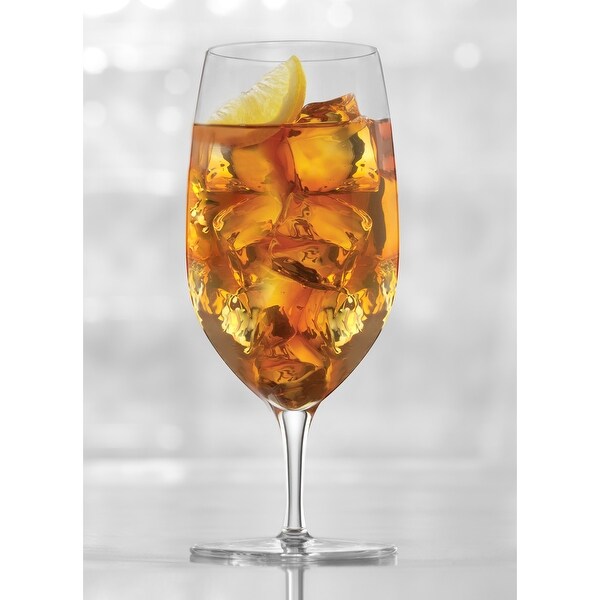 Libbey Signature Kentfield Footed Beverage Glasses, 16-ounce, Set of 4. Opens flyout.