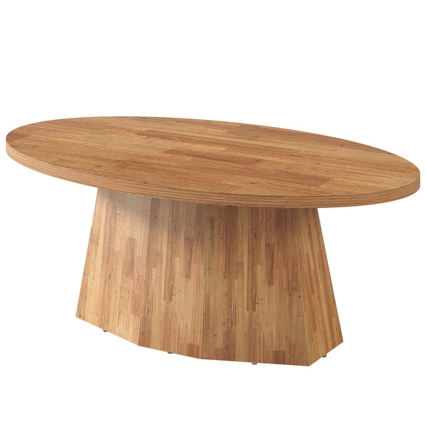 47-Inches Unique Oval Coffee Table - On Sale - Bed Bath & Beyond