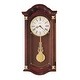 preview thumbnail 2 of 0, Howard Miller Lambourn I Grandfather Clock Style Chiming Wall Clock with Pendulum, Vintage, Old World, Classic Design