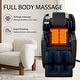 preview thumbnail 5 of 19, PU Leather Zero Gravity Massage Chair with Full Body Air Bags, 6 Rollers, Heating, Bluetooth, Recliner Chair